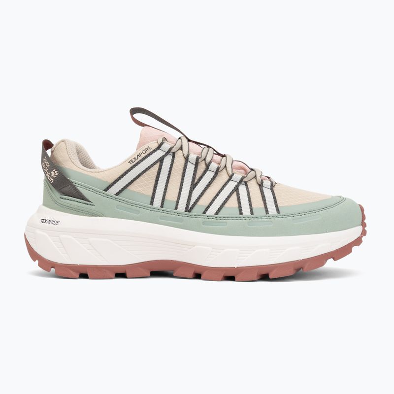 Încălțăminte de drumeție pentru femei Jack Wolfskin Wild Hike Texapore Low oyster 2