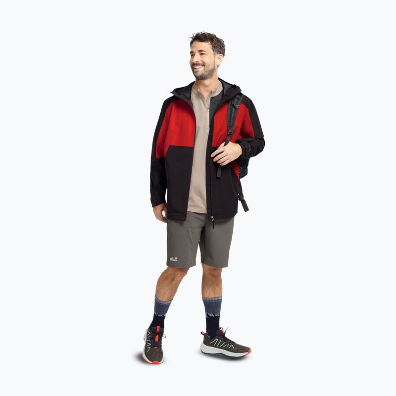 Încălțăminte de drumeție pentru bărbați Jack Wolfskin Wild Hike Low obsidian moss 5