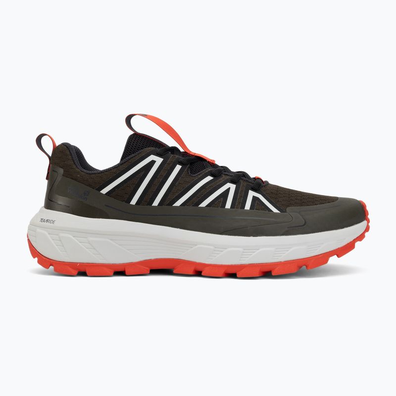 Încălțăminte de drumeție pentru bărbați Jack Wolfskin Wild Hike Low obsidian moss 2