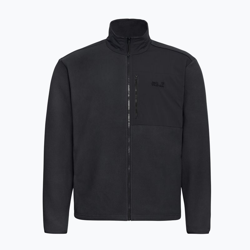 Bluză fleece pentru bărbați Jack Wolfskin Sumetro Full Zip black 7