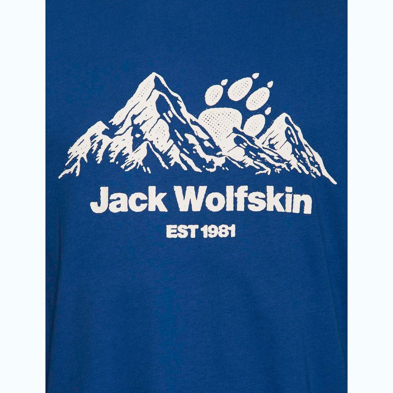 Tricou pentru bărbați Jack Wolfskin Carefree blue orchid 7