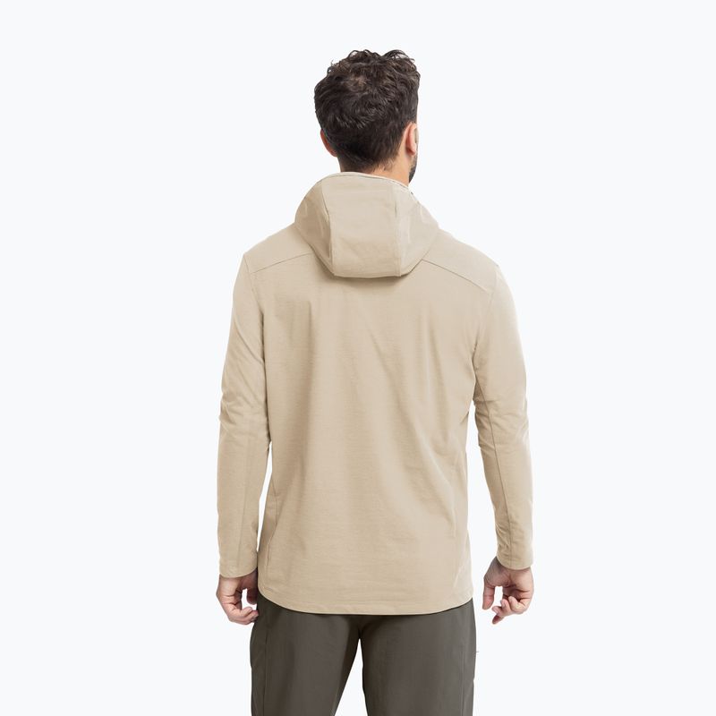Bluză de trekking pentru bărbați Jack Wolfskin Sucol Hoody oyster 3