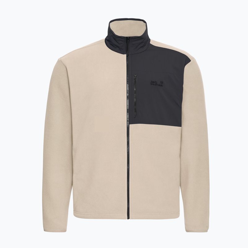 Bluză fleece pentru bărbați Jack Wolfskin Sumetro Full Zip oyster 7