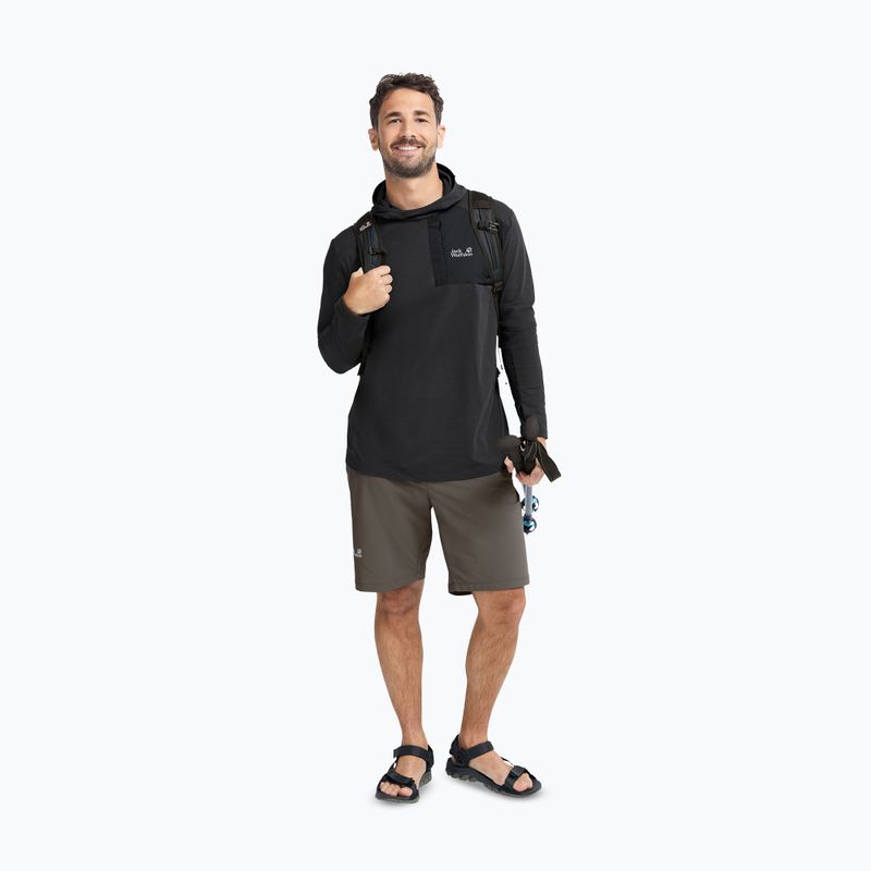 Bluză de trekking pentru bărbați Jack Wolfskin Sucol Hoody black 2