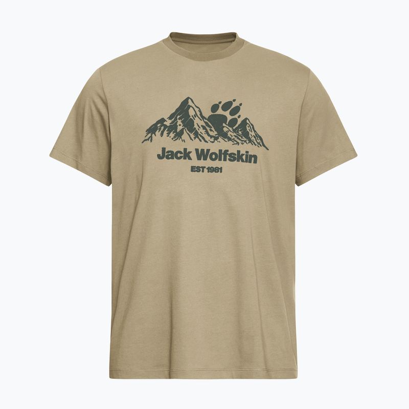 Tricou pentru bărbați Jack Wolfskin Carefree hazel wood 5