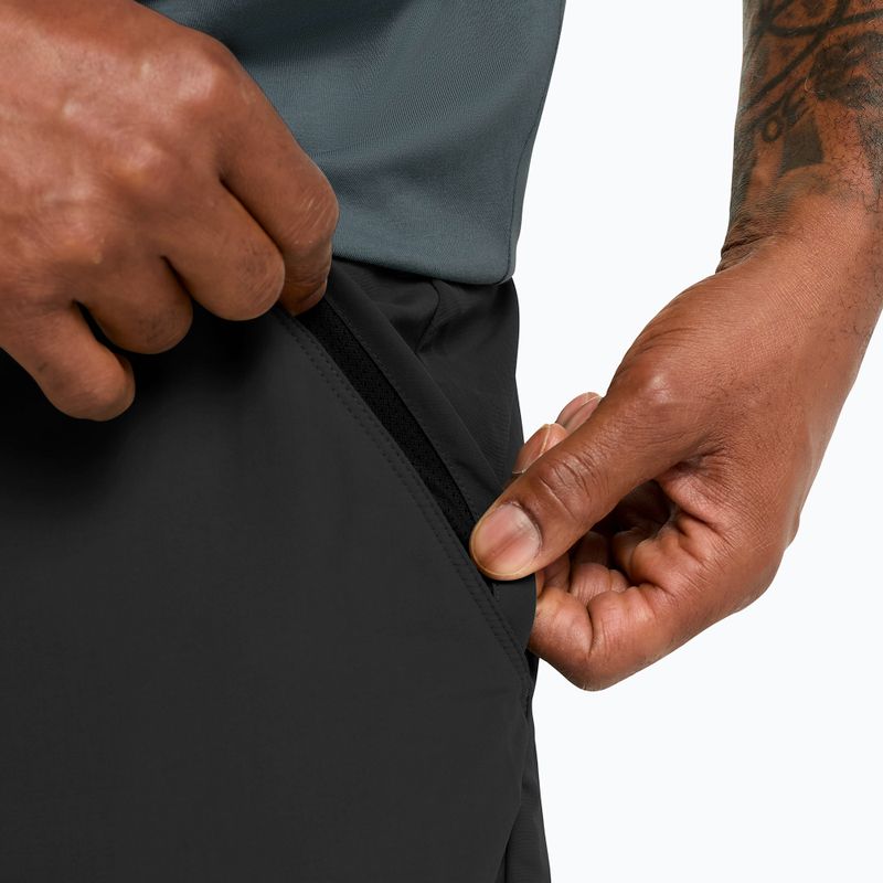 Pantaloni scurți de trekking pentru bărbați Jack Wolfskin Duneland black 7