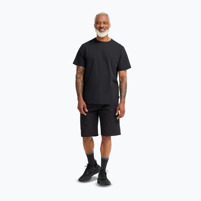 Tricou pentru bărbați Jack Wolfskin Travel black 2