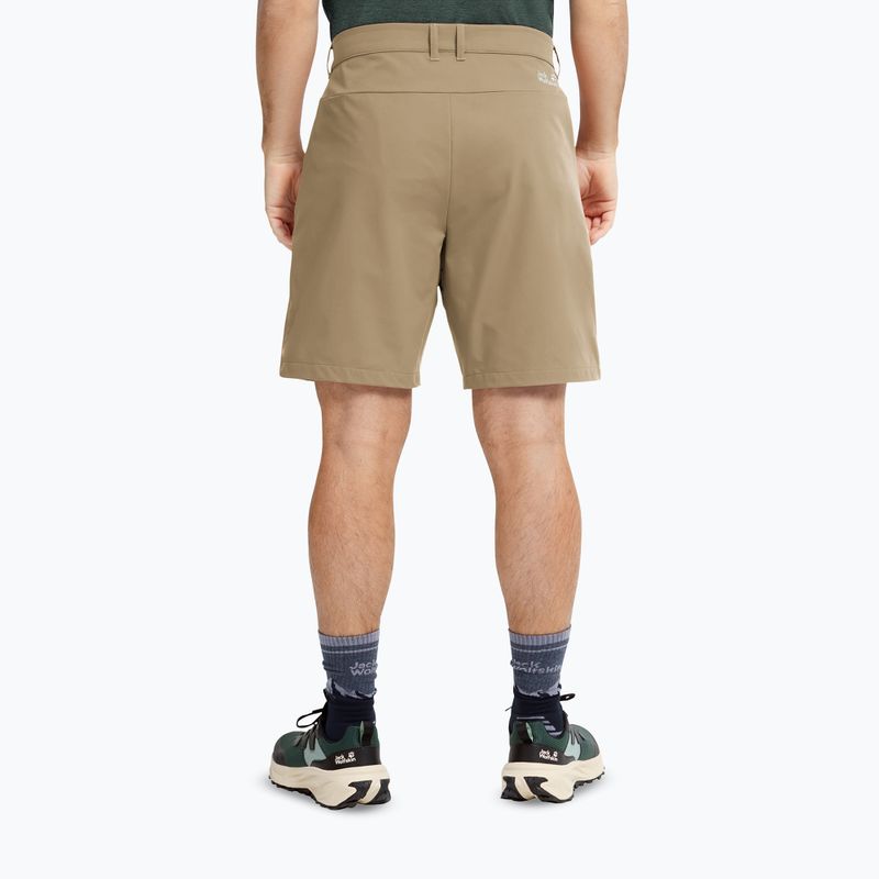 Pantaloni scurți de trekking pentru bărbați Jack Wolfskin Pico hazel wood 3