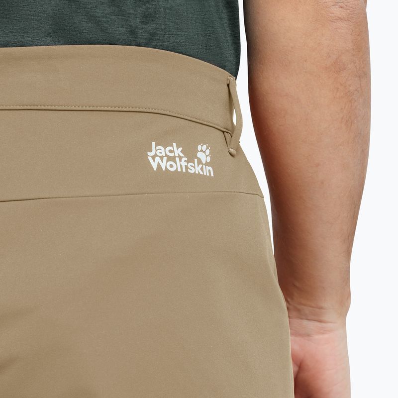 Pantaloni scurți de trekking pentru bărbați Jack Wolfskin Pico hazel wood 6