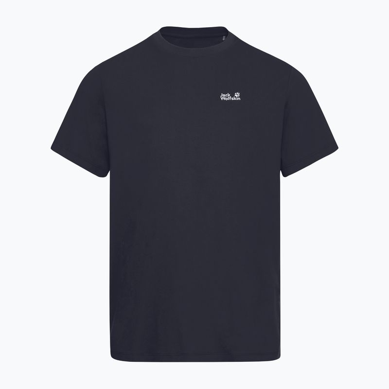 Tricou pentru bărbați Jack Wolfskin Essential dark navy 5
