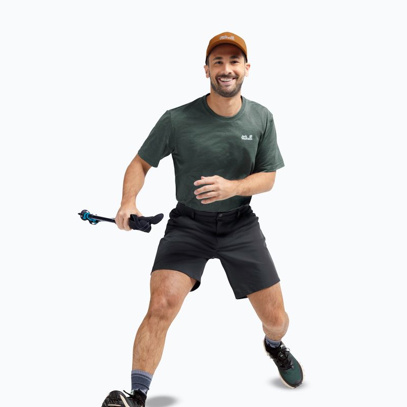 Pantaloni scurți de trekking pentru bărbați Jack Wolfskin Pico phantom 7