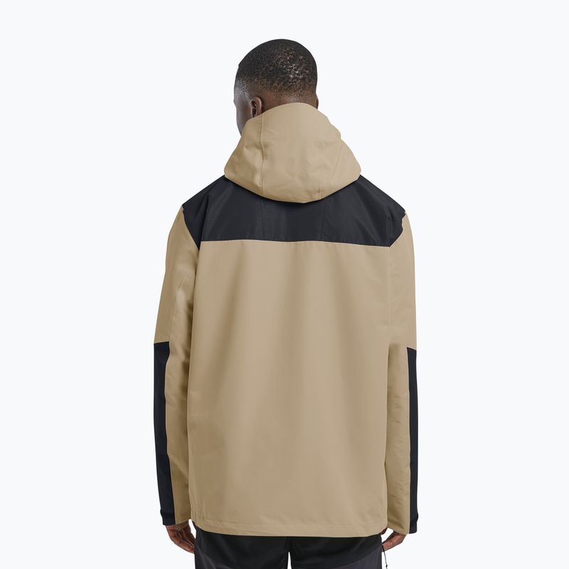 Geacă de ploaie pentru bărbați Jack Wolfskin Jasper 2L hazel wood 3