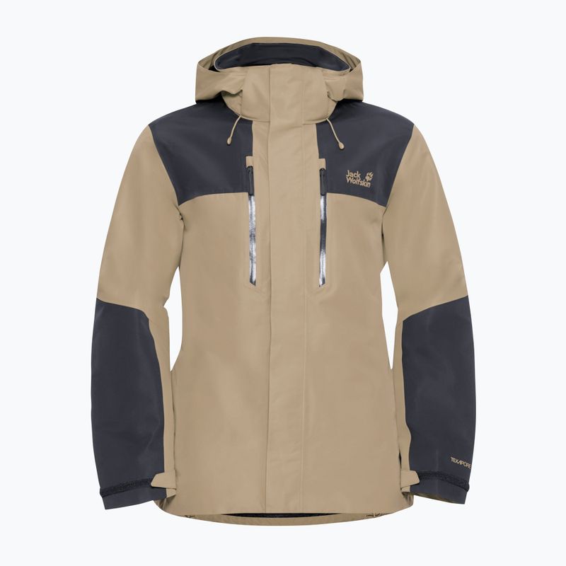 Geacă de ploaie pentru bărbați Jack Wolfskin Jasper 2L hazel wood 7