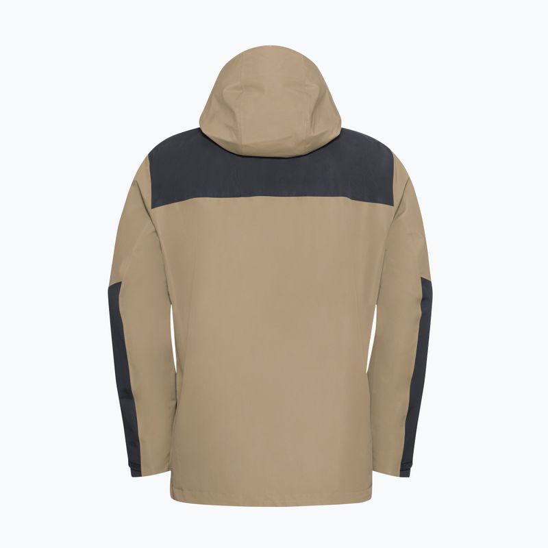 Geacă de ploaie pentru bărbați Jack Wolfskin Jasper 2L hazel wood 8