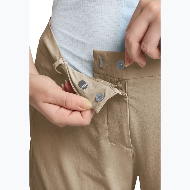 Pantaloni de trekking pentru femei Jack Wolfskin Hikeout hazel wood 5
