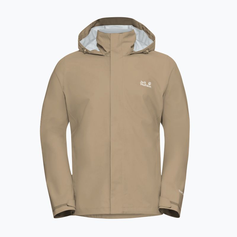 Geacă de ploaie pentru bărbați Jack Wolfskin Trailtime 2L hazel wood 7
