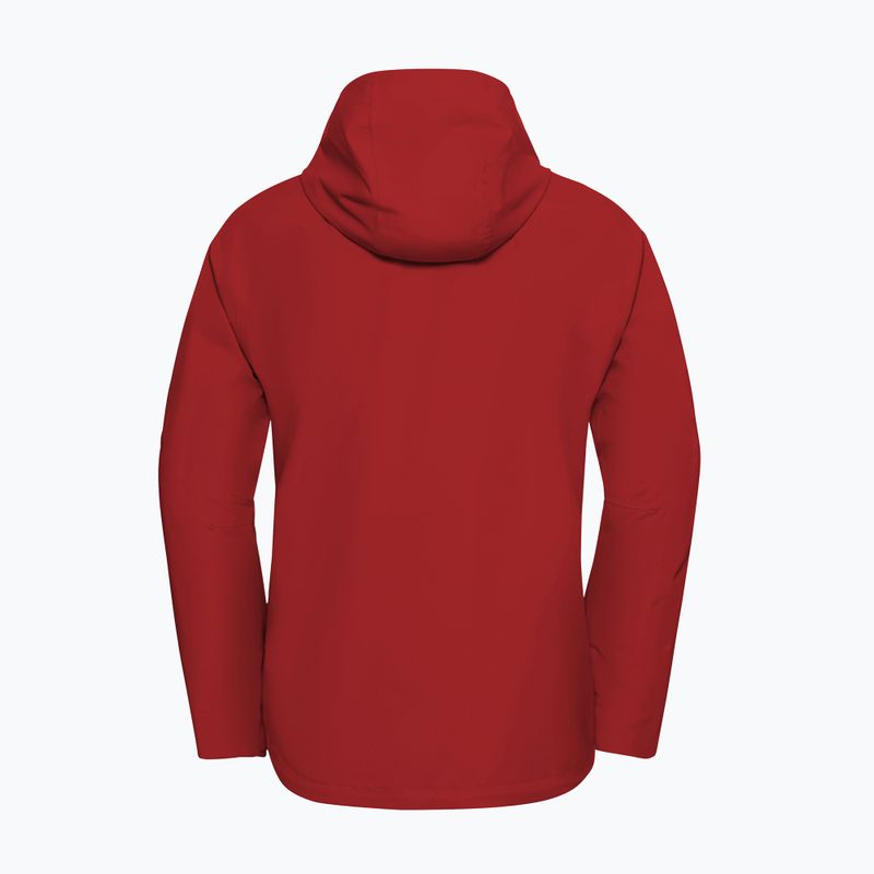 Geacă de ploaie pentru bărbați Jack Wolfskin Trailtime 2L siren red 9