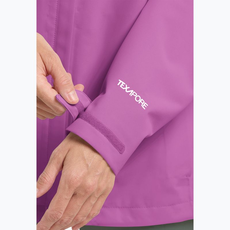 Geacă de ploaie pentru femei Jack Wolfskin Trailtime 2L foxglove 6