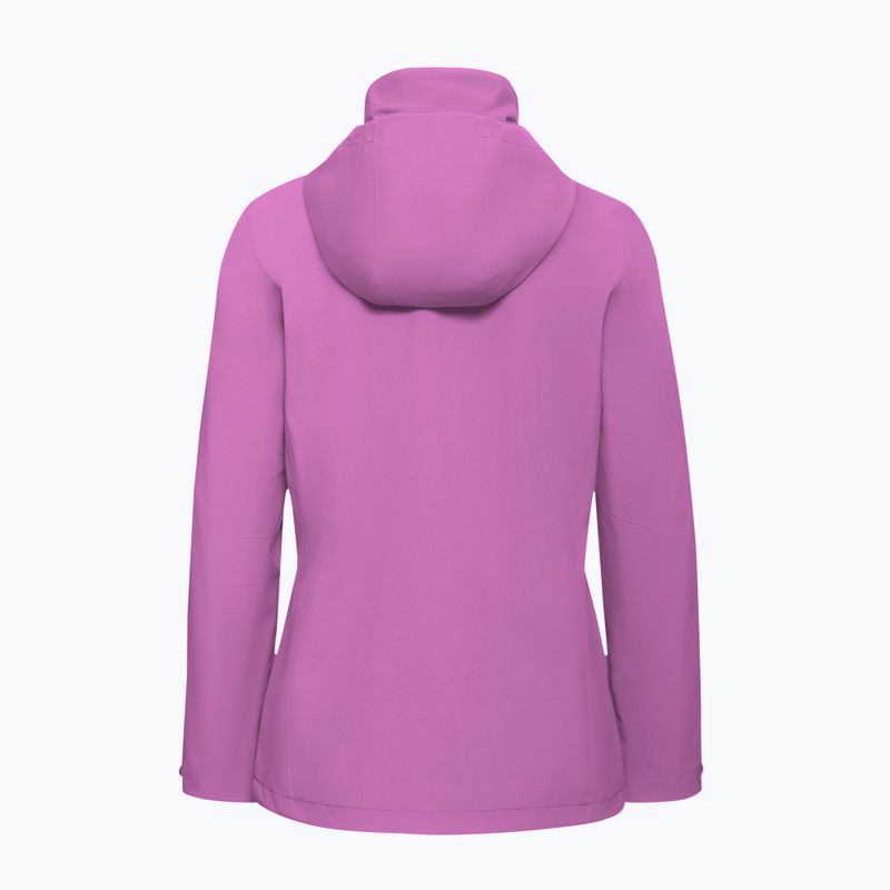 Geacă de ploaie pentru femei Jack Wolfskin Trailtime 2L foxglove 9