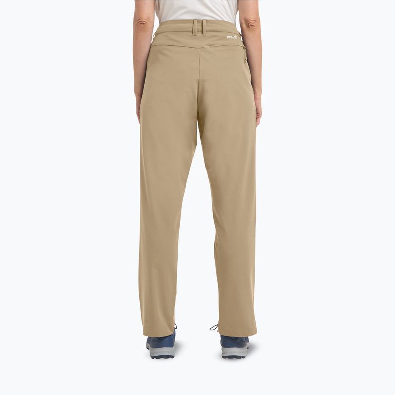 Pantaloni de trekking pentru femei Jack Wolfskin Pico Trail hazel wood 3