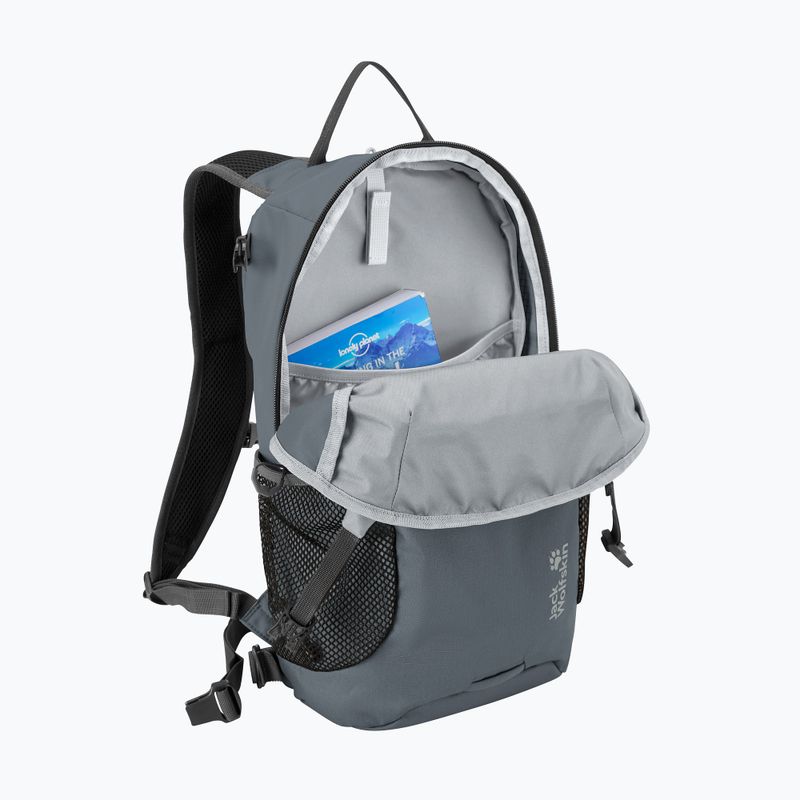 Rucsac de ciclism Jack Wolfskin Velocity 12 l grey odessa 8