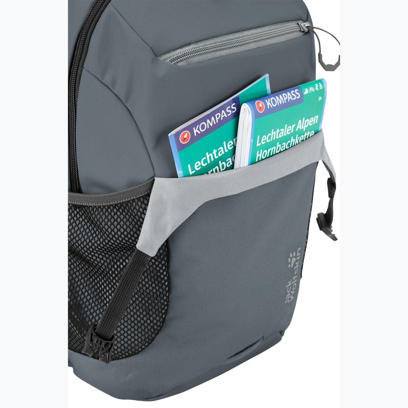 Rucsac de ciclism Jack Wolfskin Velocity 12 l grey odessa 10