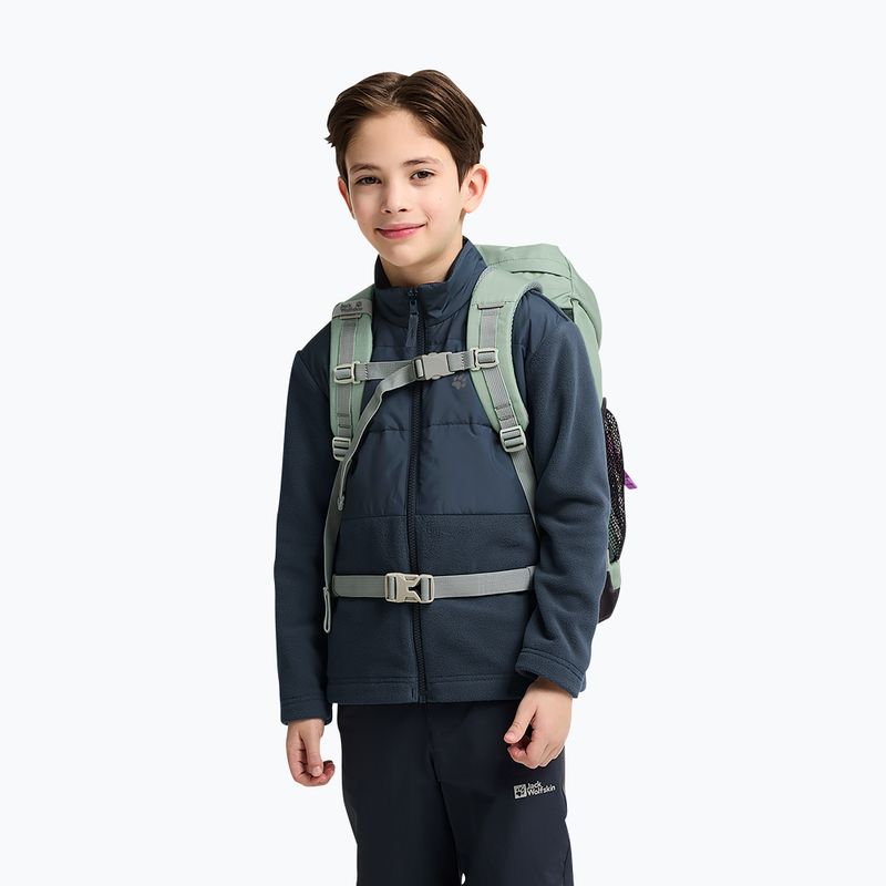 Rucsac de turism pentru copii Jack Wolfskin Kids Explorer 20 l green zinnia 18