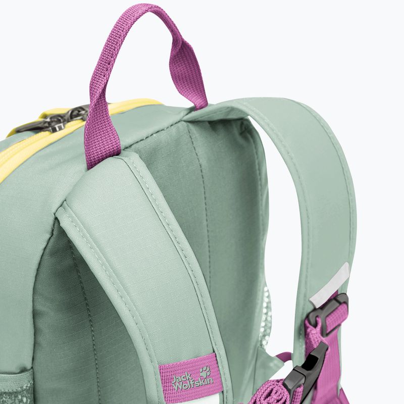 Rucsac de turism pentru copii Jack Wolfskin Little Scout 10 l green zinnia 11