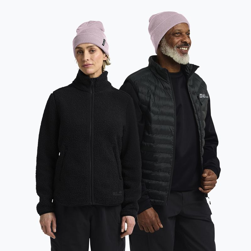 Căciulă de iarnă Jack Wolfskin Rib dusty blush 4