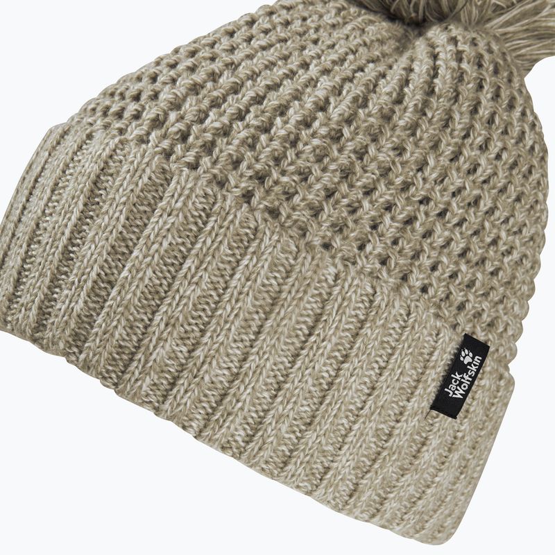 Căciulă de iarnă pentru femei Jack Wolfskin Medley Knit Beanie hazel wood 2