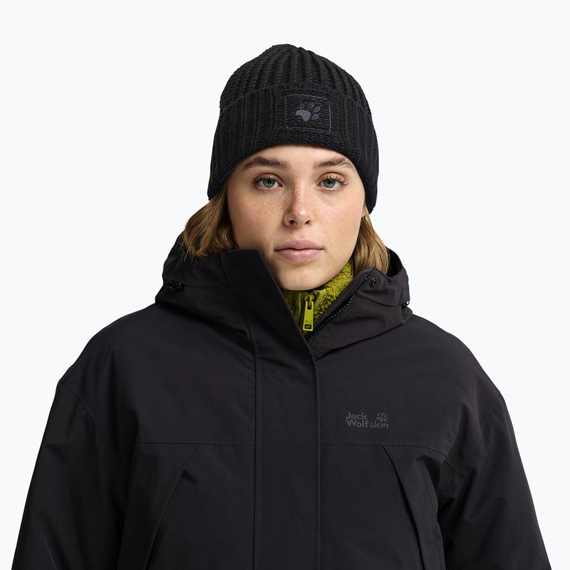 Căciulă de iarnă Jack Wolfskin Badge Beanie black 5