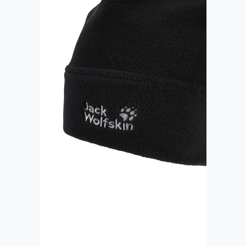Căciulă de iarnă Jack Wolfskin Real Stuff Beanie black 3