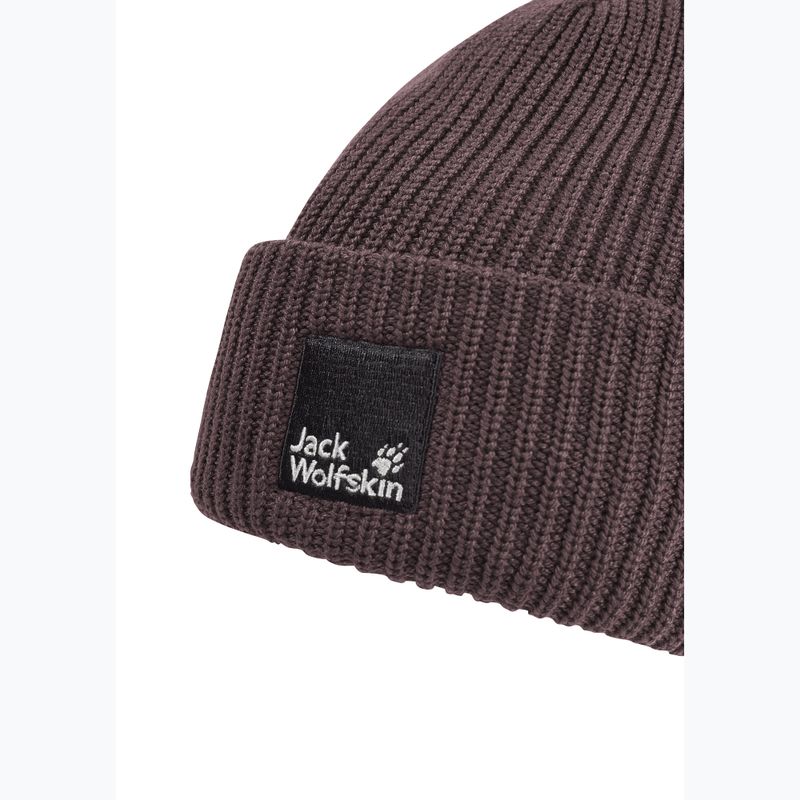 Căciulă de iarnă Jack Wolfskin Pergamon Beanie sheer plum 3