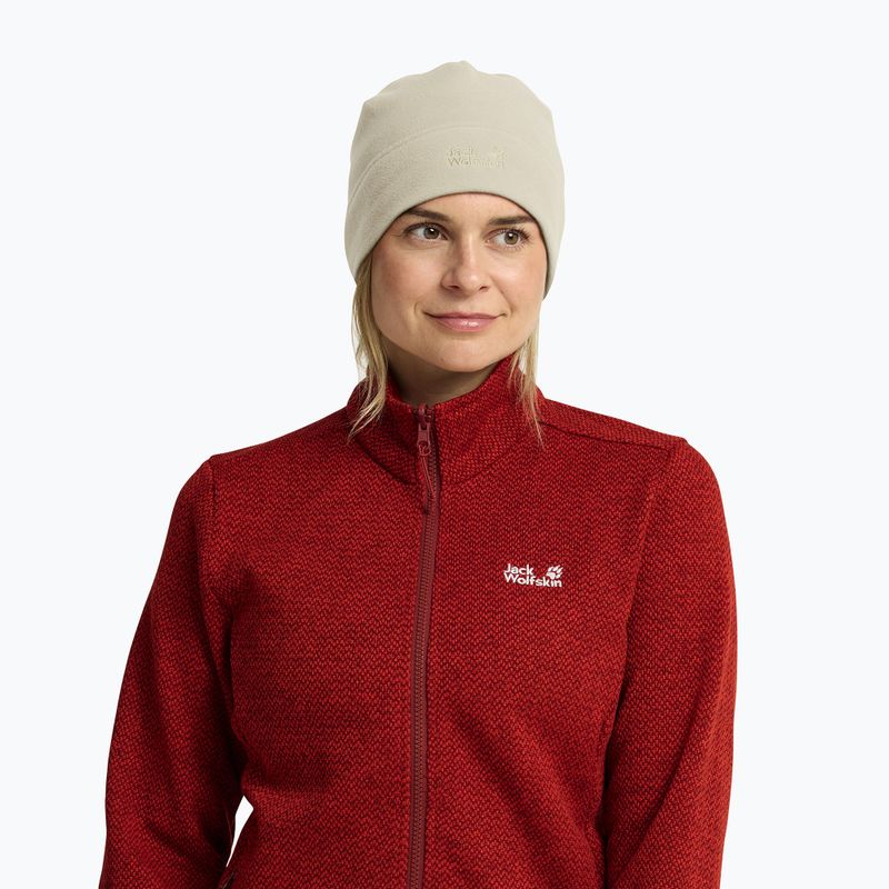 Căciulă de iarnă Jack Wolfskin Real Stuff Beanie oyster 5