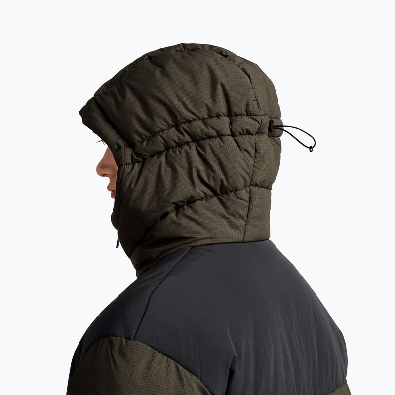 Geacă izolată pentru bărbați Jack Wolfskin Icy Hollow Hooded obsidian moss 4