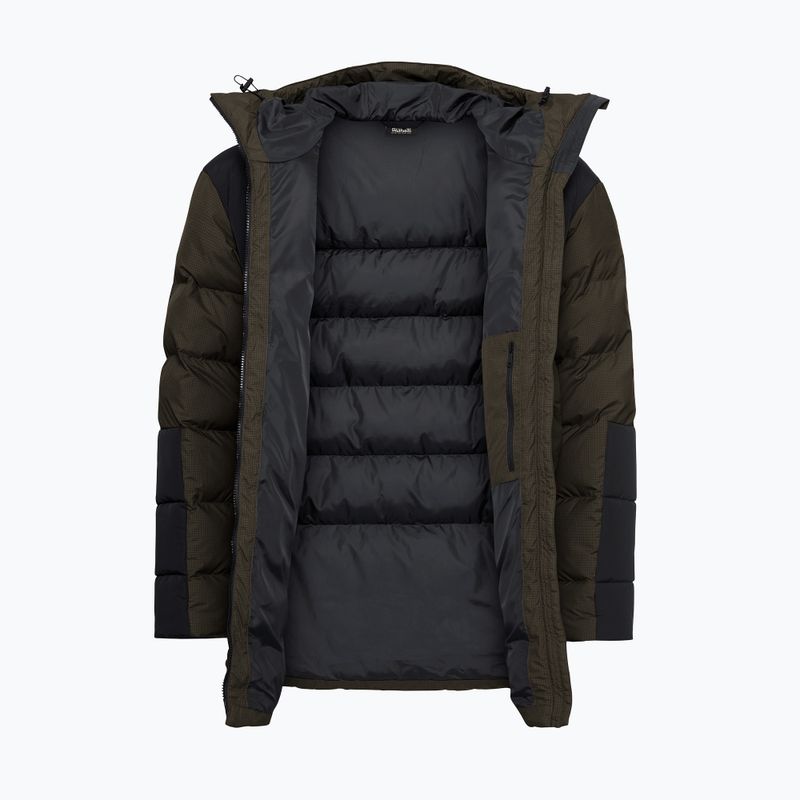 Geacă izolată pentru bărbați Jack Wolfskin Icy Hollow Hooded obsidian moss 9