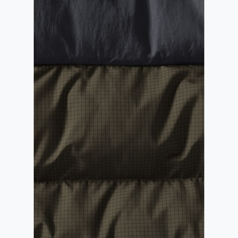 Geacă izolată pentru bărbați Jack Wolfskin Icy Hollow Hooded obsidian moss 10