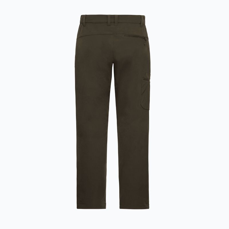 Pantaloni de trekking pentru bărbați Jack Wolfskin Activate Flex obsidian moss 8