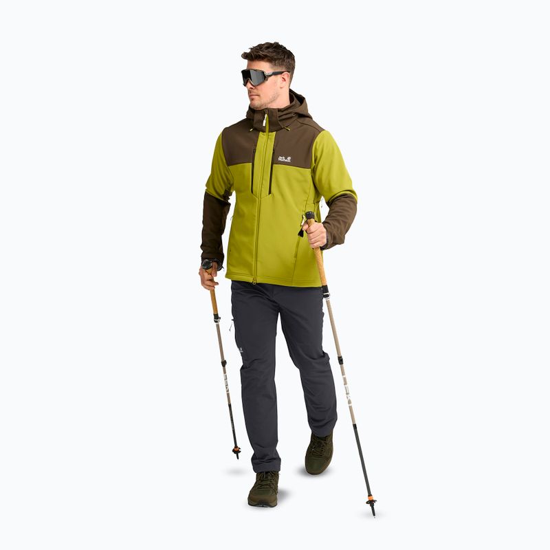 Pantaloni de trekking pentru bărbați Jack Wolfskin Activate Flex phantom 2