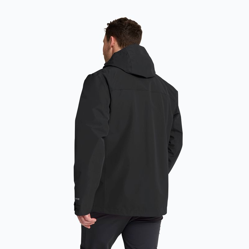 Geacă 3în1 pentru bărbați Jack Wolfskin Stonetrail 3In1 black 3