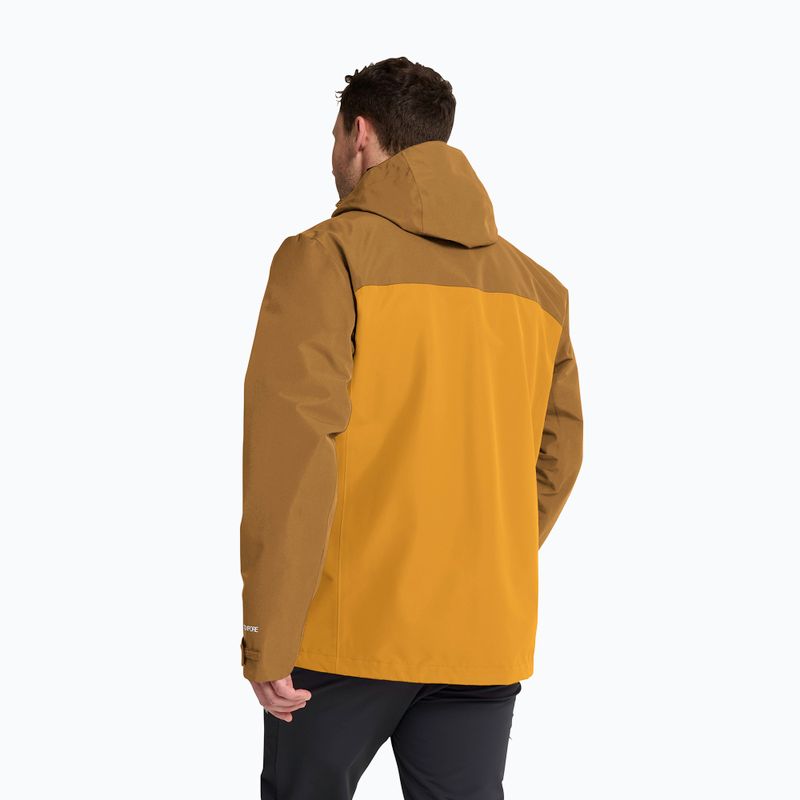 Geacă 3în1 pentru bărbați Jack Wolfskin Stonetrail 3In1 burly yellow jw 3