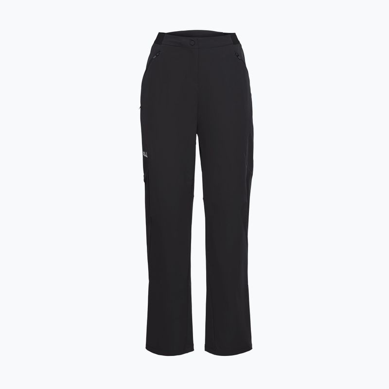 Pantaloni de trekking pentru femei Jack Wolfskin Activate Flex black 7