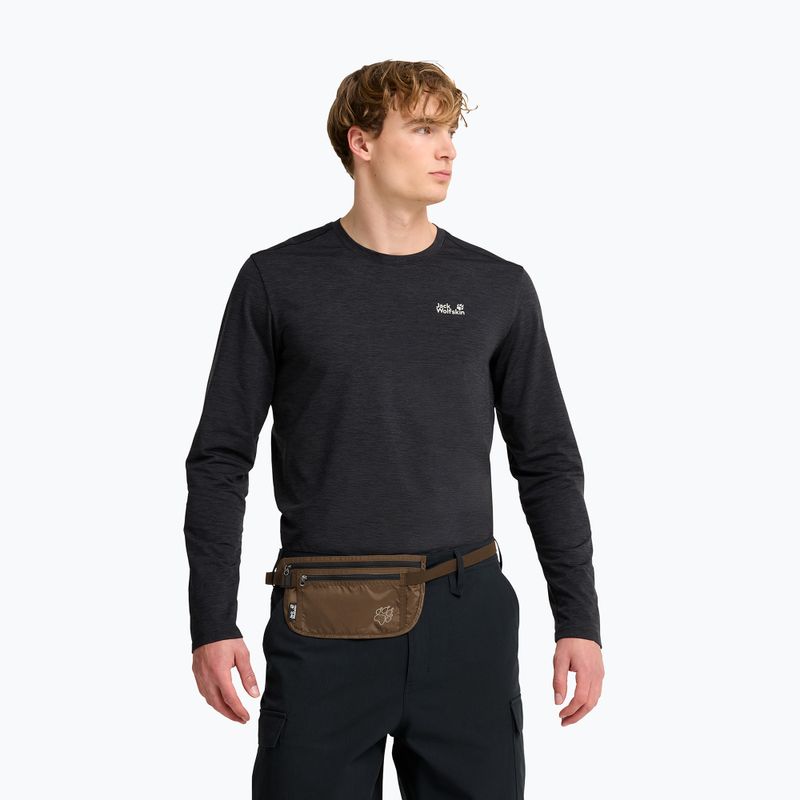 Borsetă Jack Wolfskin Document Belt De Luxe fawn 9