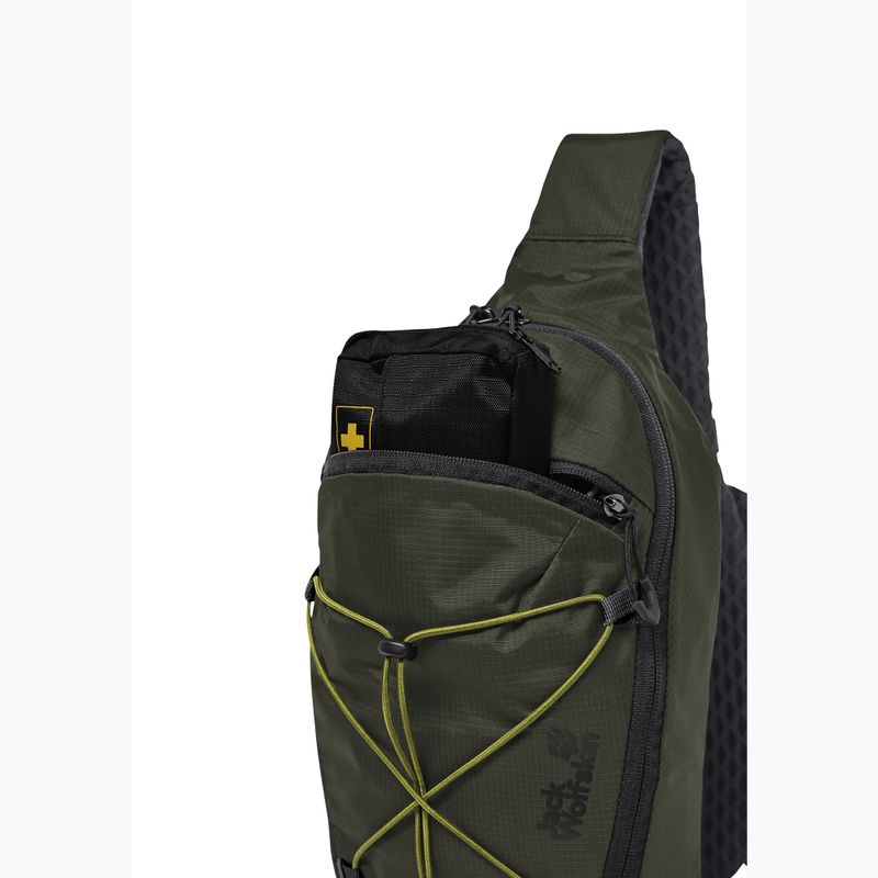 Rucsac pe umăr Jack Wolfskin Little Scout 10 rich olive 5