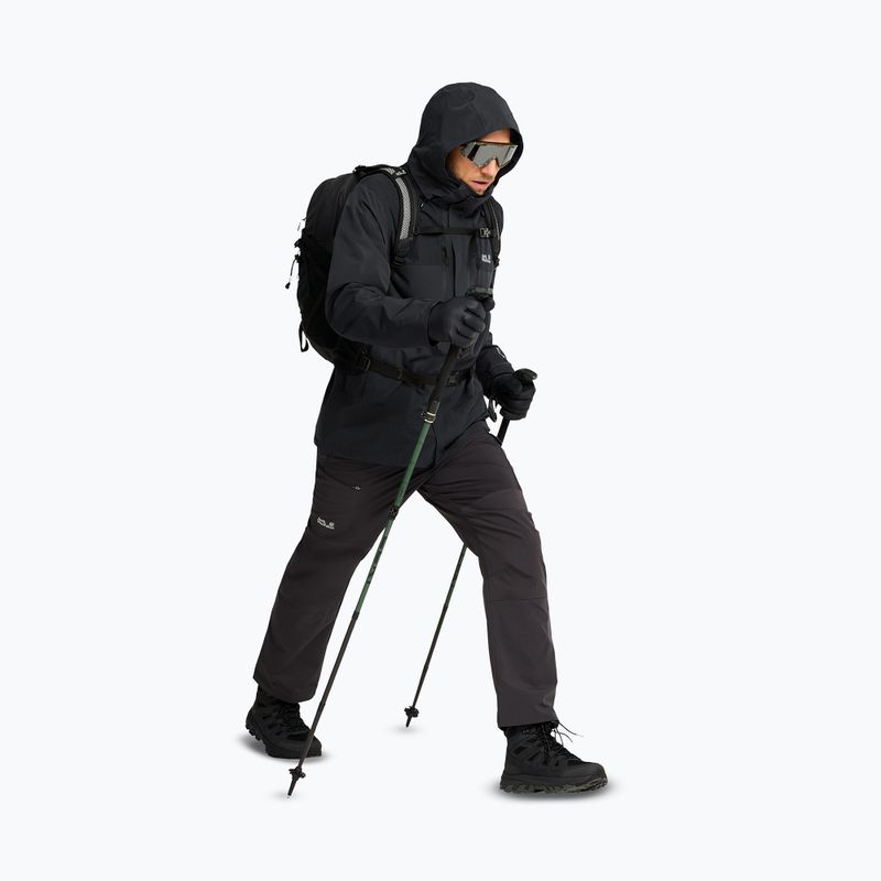 Geacă de ploaie pentru bărbați Jack Wolfskin Jasper Pro 2L phantom 2