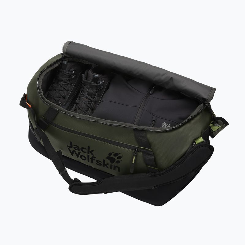 Geantă de călătorie Jack Wolfskin Tecton Duffle 45 l rich olive 7