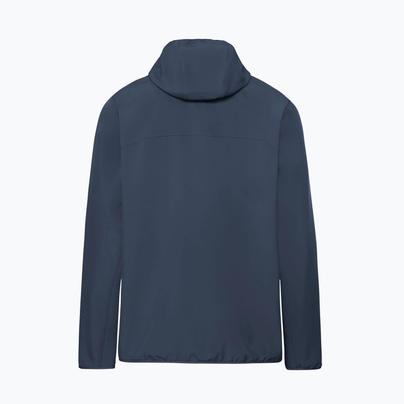 Geacă rezistentă la vânt pentru bărbați Jack Wolfskin Wild Winds Hooded midnight sky 10