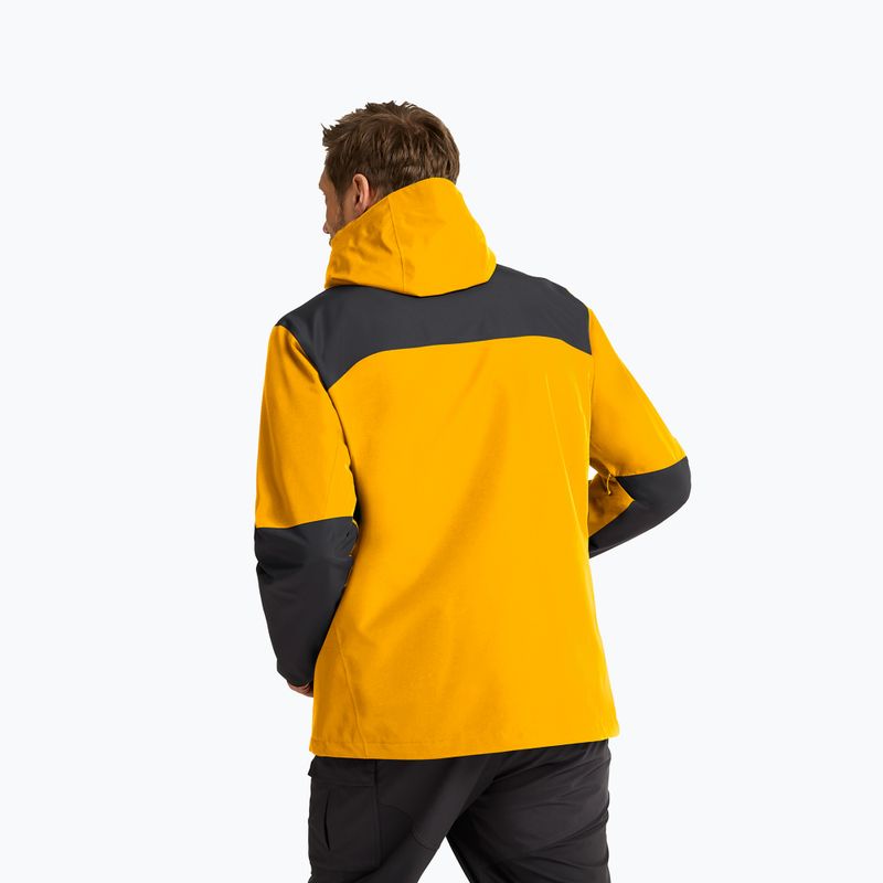 Geacă de ploaie pentru bărbați Jack Wolfskin Jasper Pro 2L burly yellow jw 3