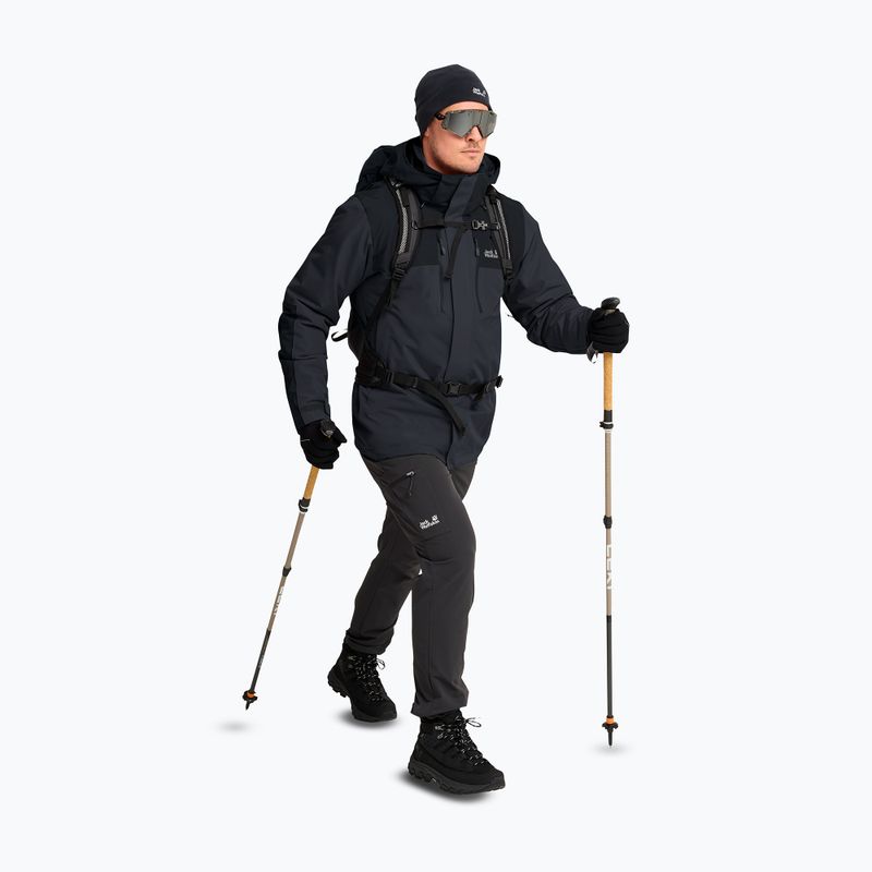 Geacă 3în1 pentru bărbați Jack Wolfskin Jasper Pro 3IN1 phantom 2