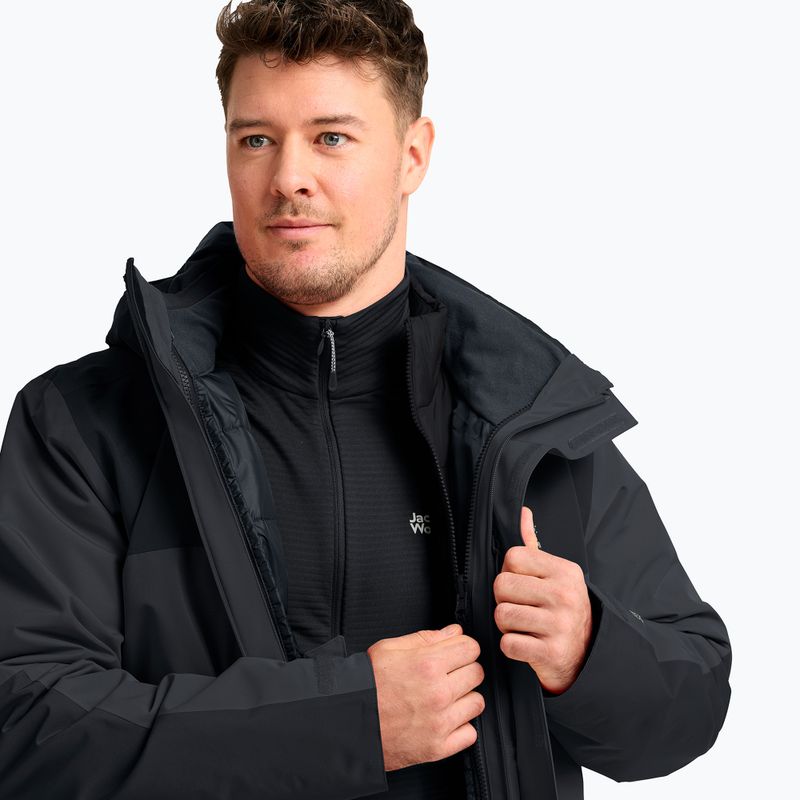 Geacă 3în1 pentru bărbați Jack Wolfskin Jasper Pro 3IN1 phantom 7